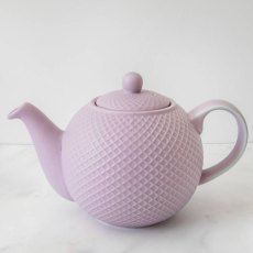 London Pottery Globe 4 Cup Teapot Textured Purple
