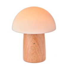 Alice Mushroom Lamp White Ash - Large
