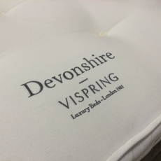 Vispring Devonshire Kingsize Medium/Firm Set - No Drawers (Ipswich)