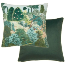 Graham & Brown New Eden Feather Filled Cushion Emerald 50 X 50Cm