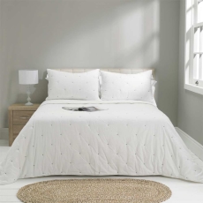 Walton & Co Madison Bedspread White