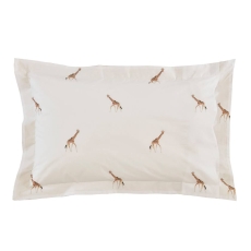 Sophie Allport ZSL Giraffe Pillowcase Pair