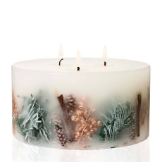Stoneglow Seasonal Collection-Juniper Berry & Cedar Pillar Candle