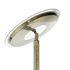 Shelby Mother & Child Floor Lamp Antique Brass