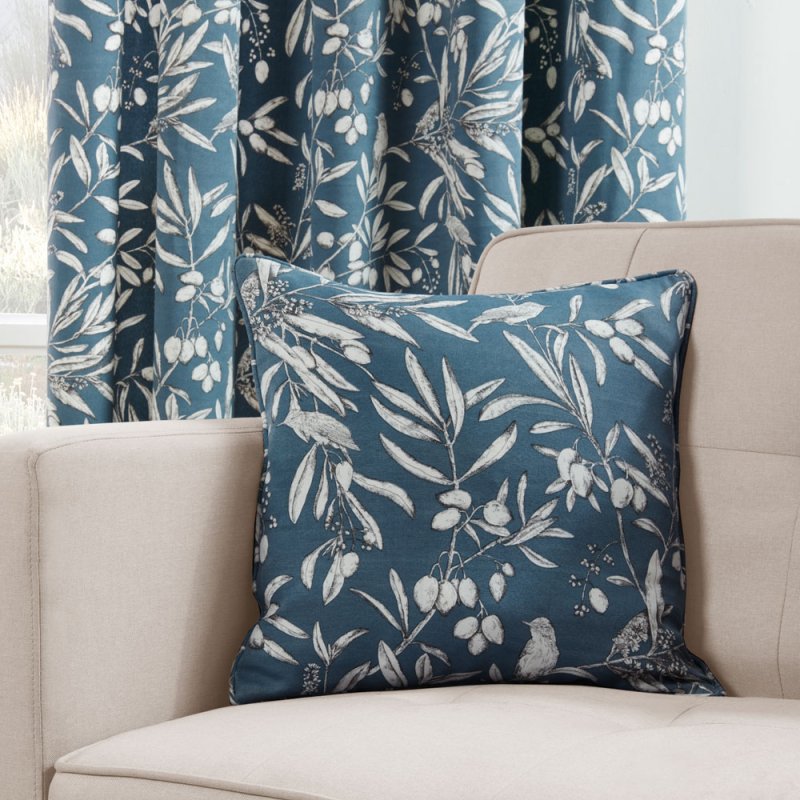 Aviary Cushion Covers Bluebell