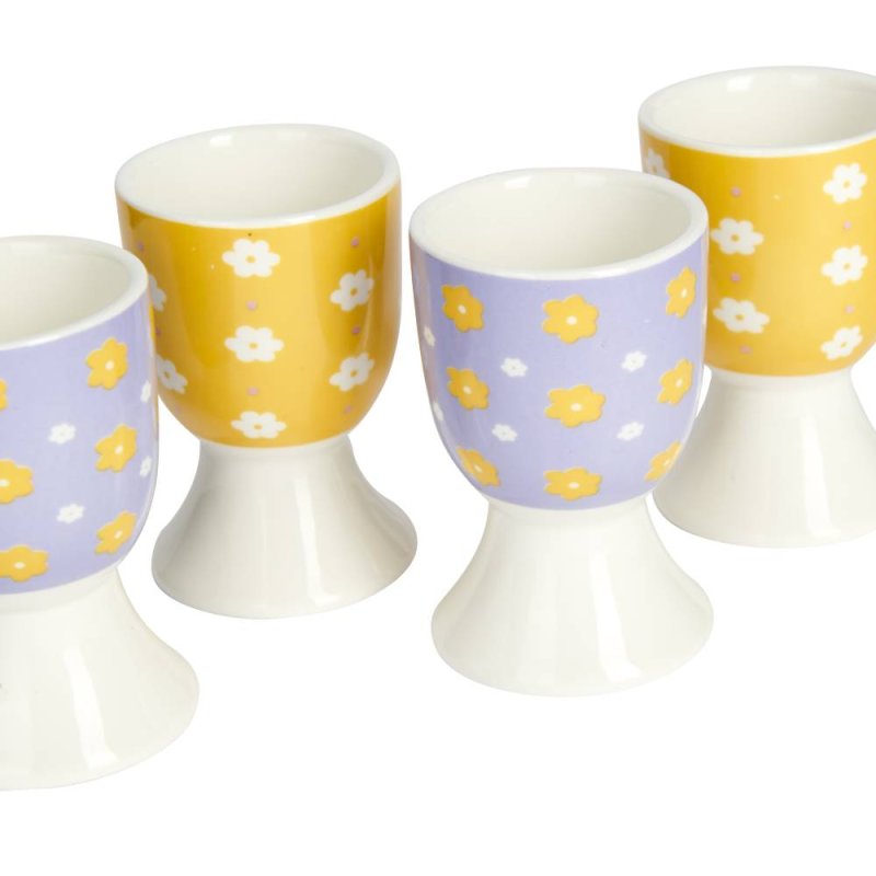 Kitchen Craft Set Of 4 Egg Cups Soleada Floral
