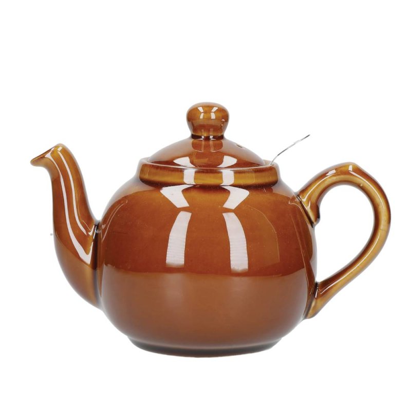 London Pottery Farmhouse Teapot 2 Cup Brown