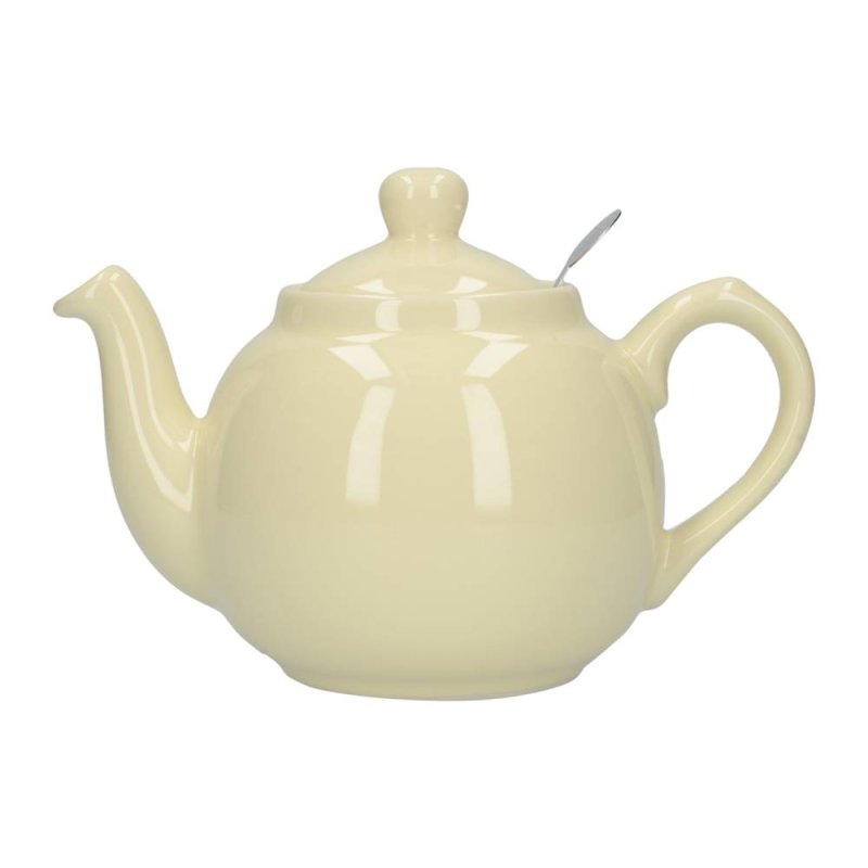 London Pottery Farmhouse Teapot 2 Cup Ivory