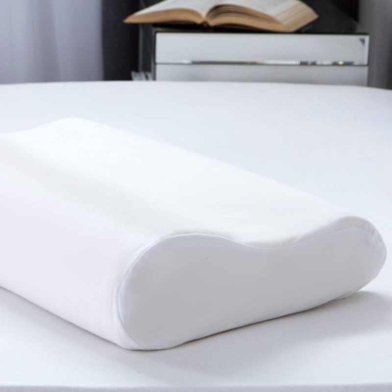 Jersey Cotton Contour Large PillowCase Pair White