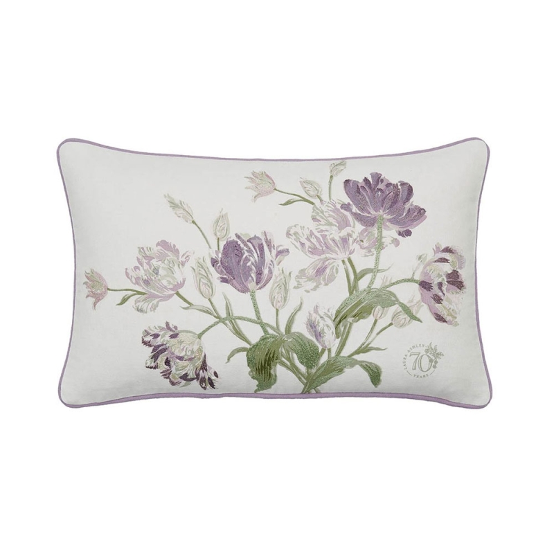 Gosford Anniversary Feather Filled Cushion Grape