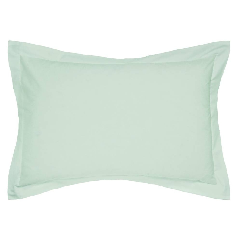 Helena Springfield Oxford Pillowcase Soft Green