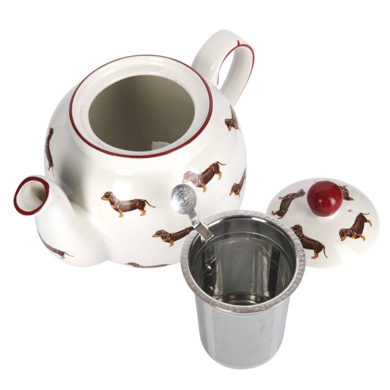 London Pottery Farmhouse 4 Cup Teapot Dog