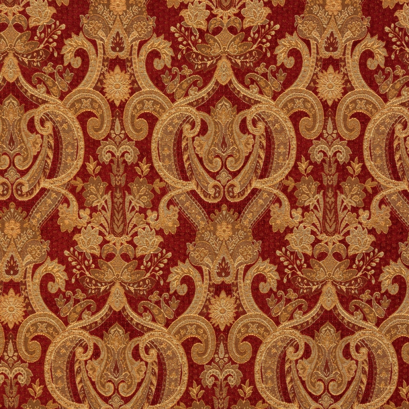 Grafton Red Fabric