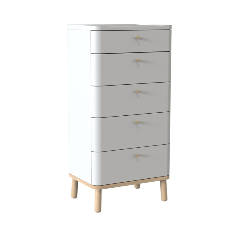 Tamarind Tall Chest 5 Drawers
