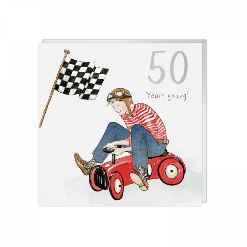 50 Years Young - Birthday Card