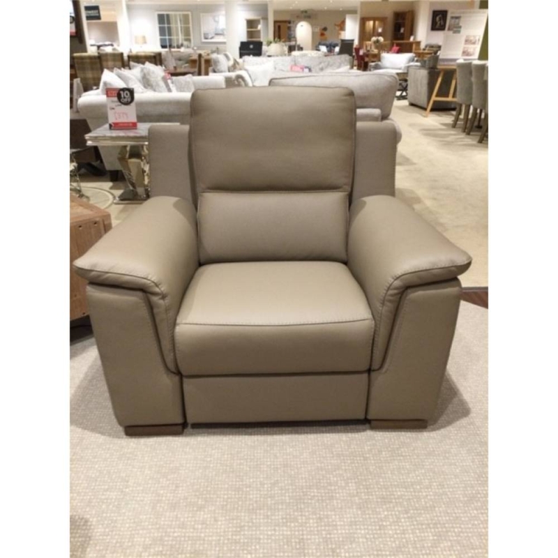 Otto Power Recliner Chair Leather (Ipswich)