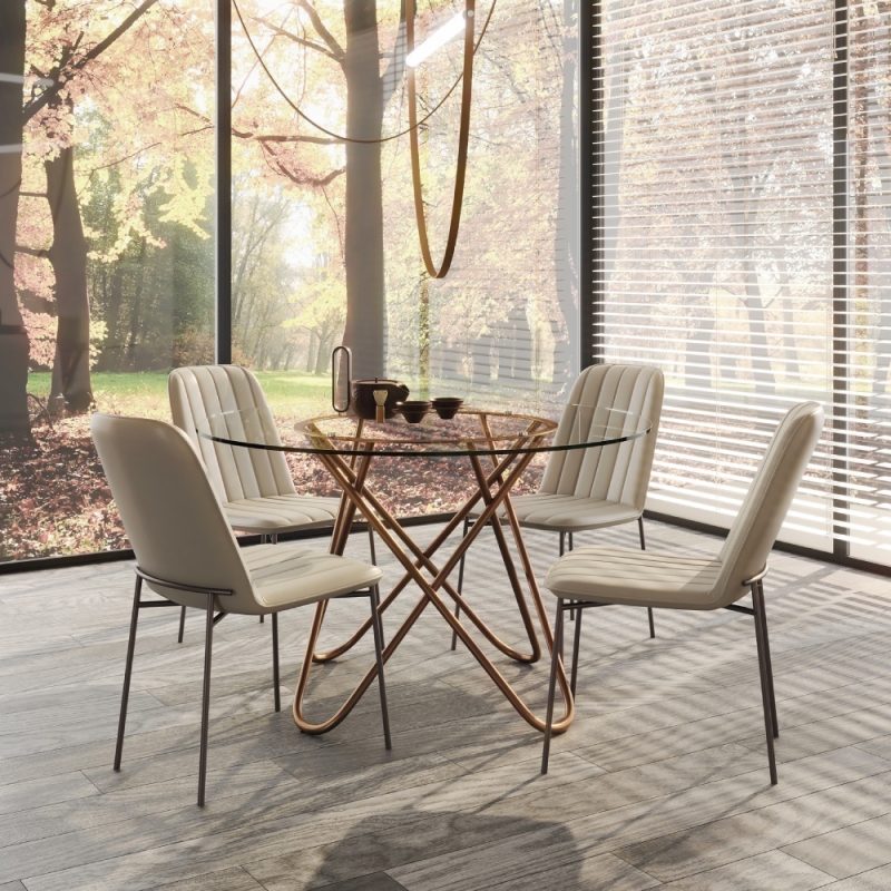 Otto Dining Table & 4 Chairs