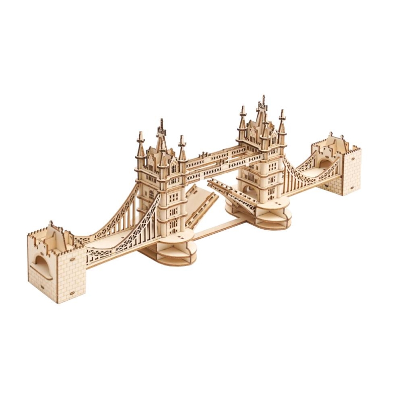 Classic Wooden Model Tower Bridge