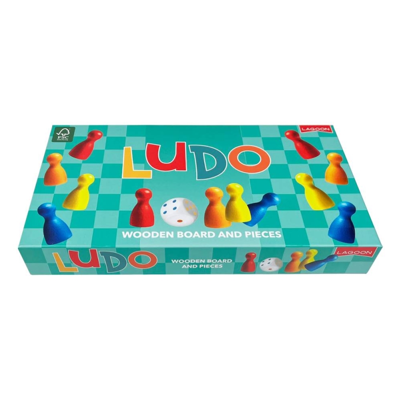 Classic Wooden Ludo Game