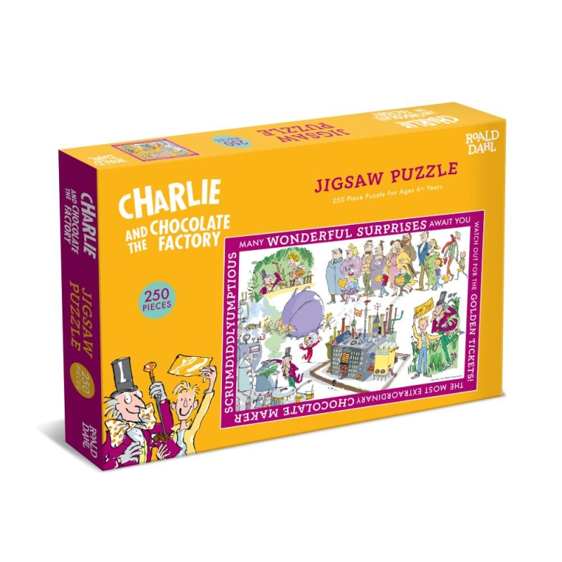 Roald Dahl Charlie and the Chocolate Factory 250 Piece Puzzle