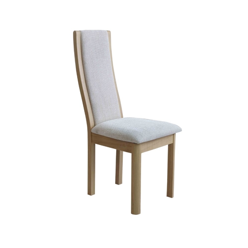 Stefan High Back Dining Chair Natural