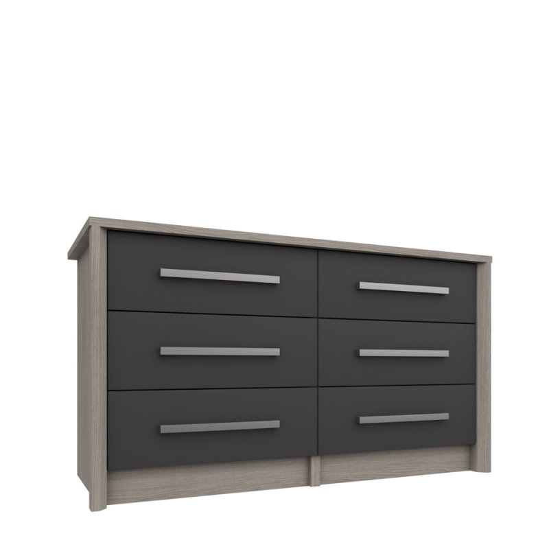 Alderton 3 drawer double chest