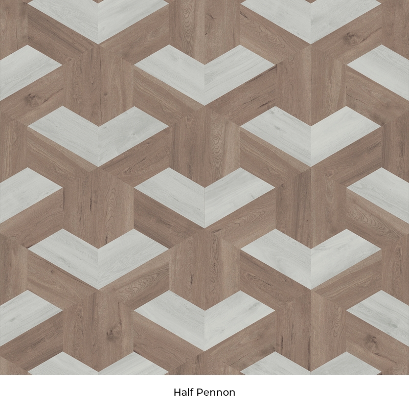 Karndean Kaleidoscope Half Pennon KAL05 Luxury Vinyl Tiles