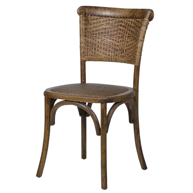 Sculthorpe Café Chair with Woven Back