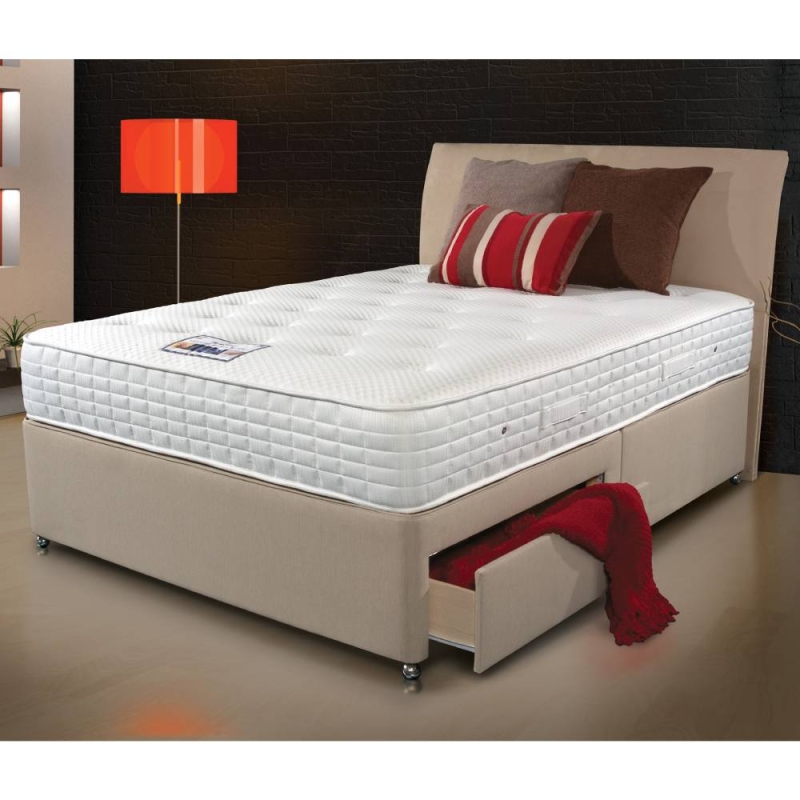 Cool Sensations 1400 Divan Bed Set