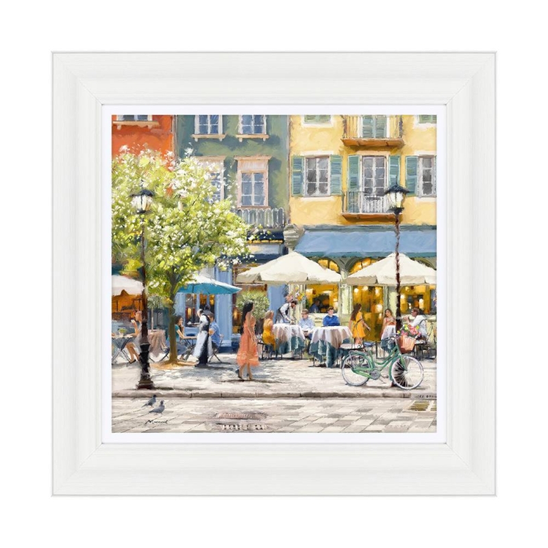 Café De Paris Detail HF - Framed Picture