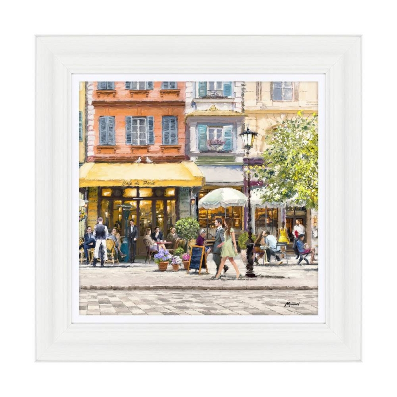 Café De Paris Detail II HF - Framed Picture