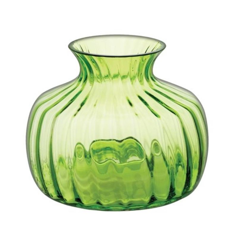 Dartington Cushion Lime Green Medium Vase