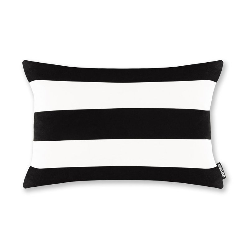 Monochrome Stripe Cushion 40cm x 60cm