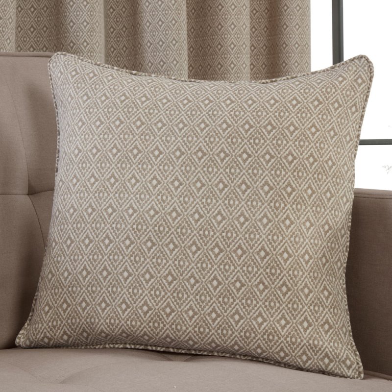 Aztec 46cm Complete Cushion Linen