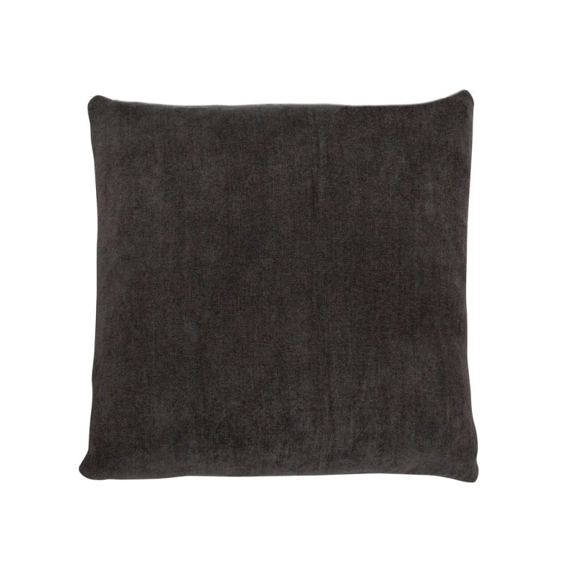 Vibe 43cm Plain Chenille Cushion Slate