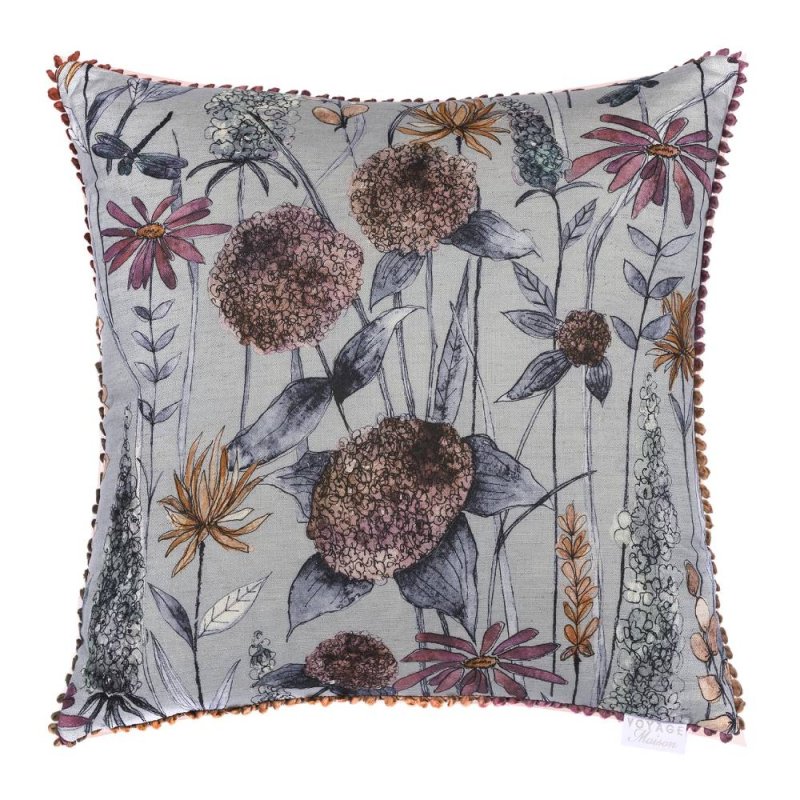 Florabunda Cornflower 55X55 Cushion