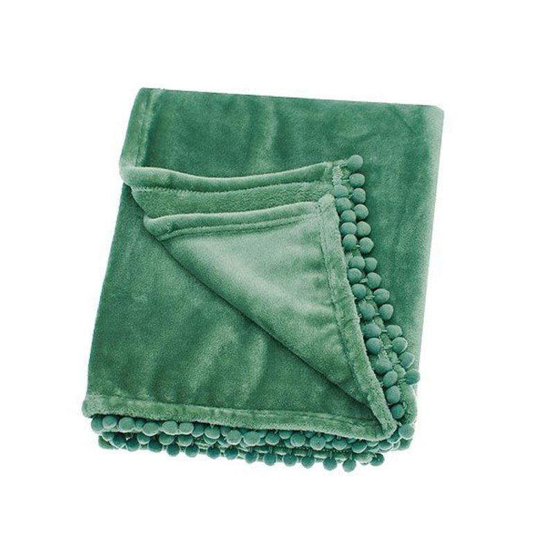 Cashmere Touch Throw 130cm x 170cm Moss