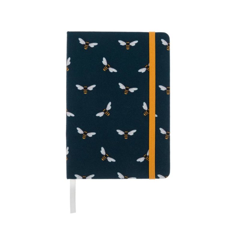 Sophie Allport Bees Small Fabric Notebook