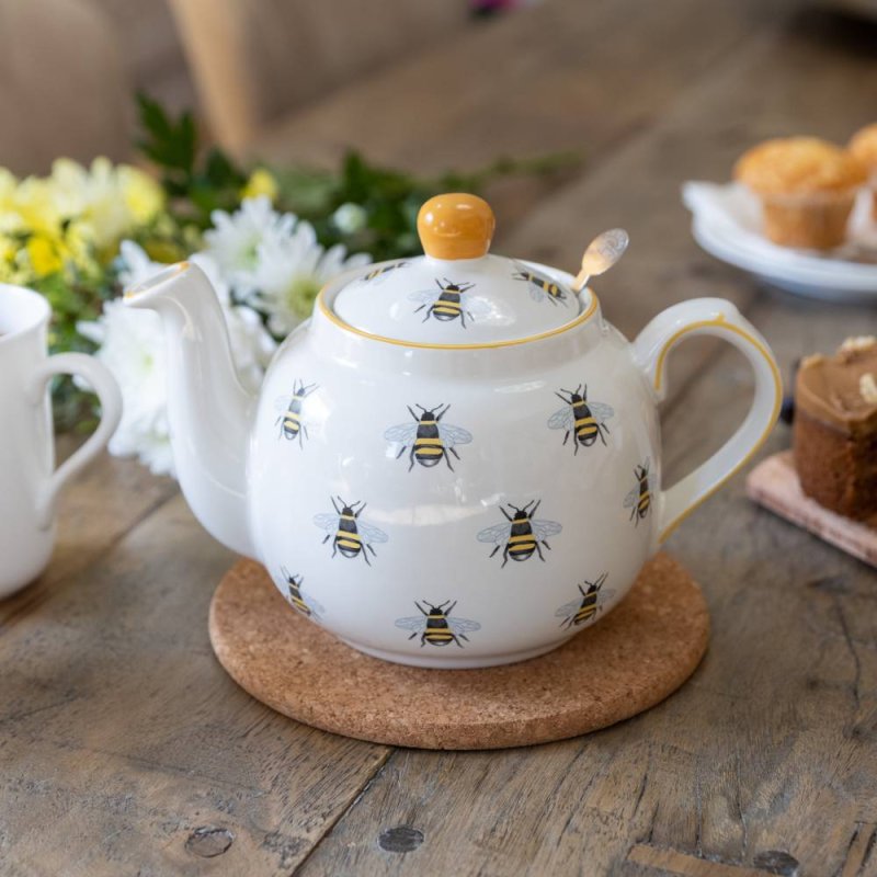 London Pottery Farmhouse 4 Cup Teapot Bee