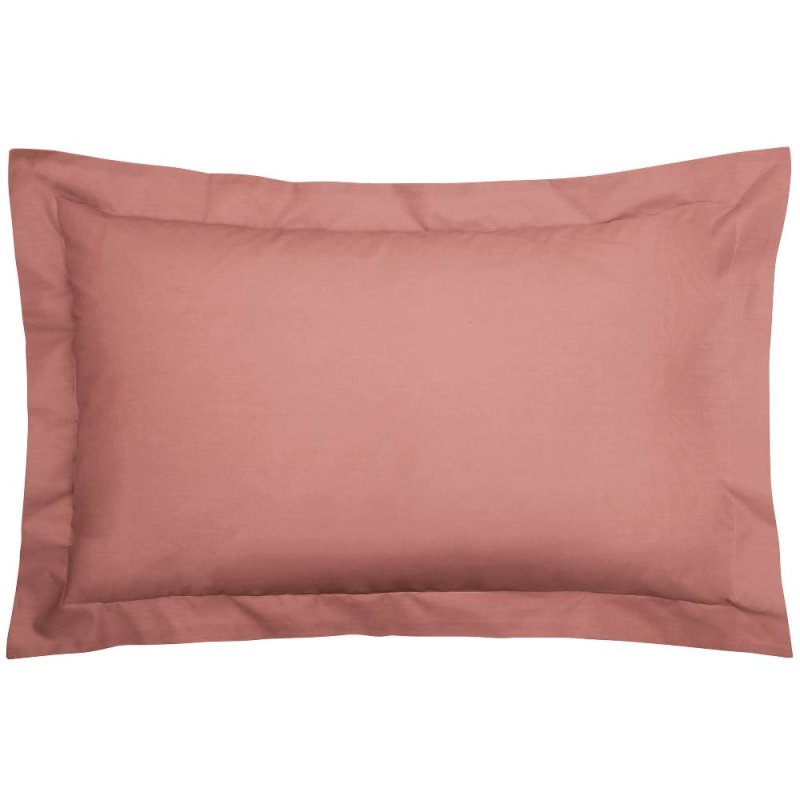 Bedeck Pima 200TC Oxford Pillowcase Pair Marsala