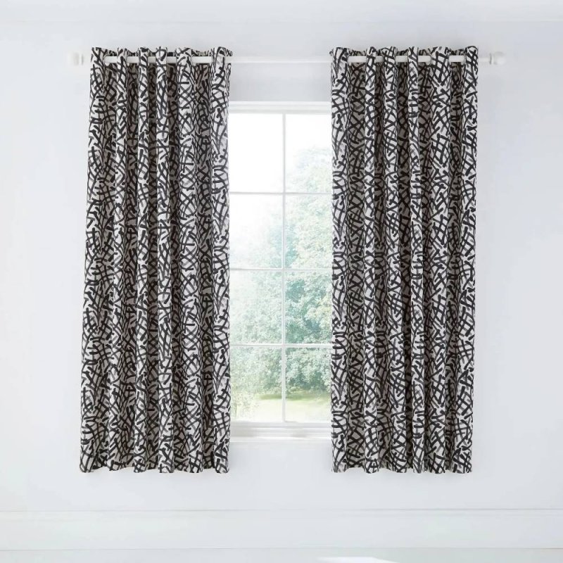 Helena Springfield Anise Lined Curtains 66 x 72 (138x168cm)
