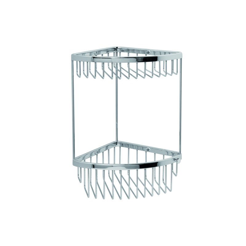 Miller Classic Rounded Two Tier Corner Basket