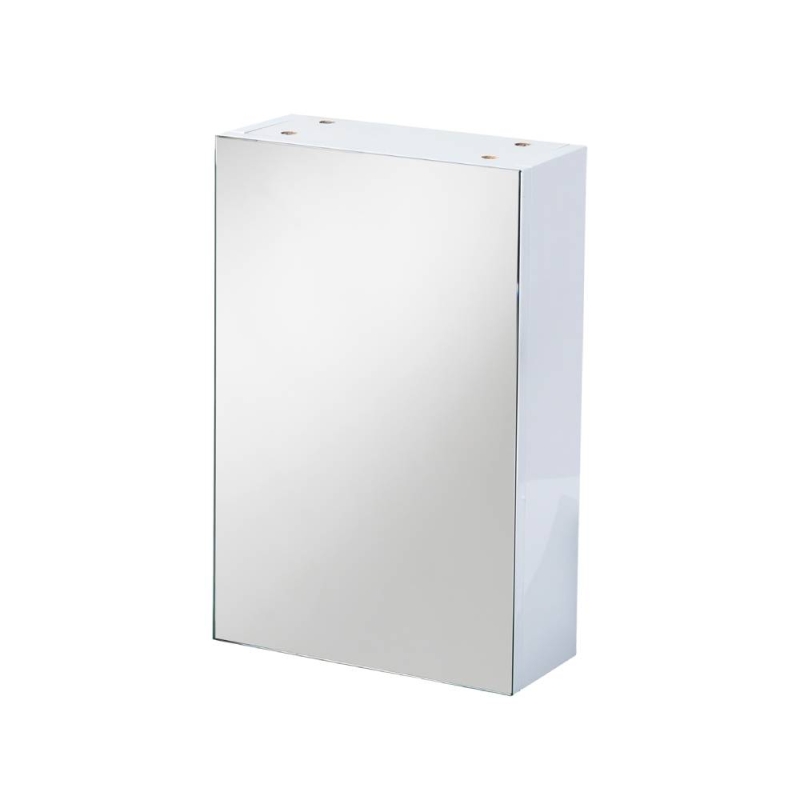 Showerdrape Serrano Single Mirror Door Wall Cabinet
