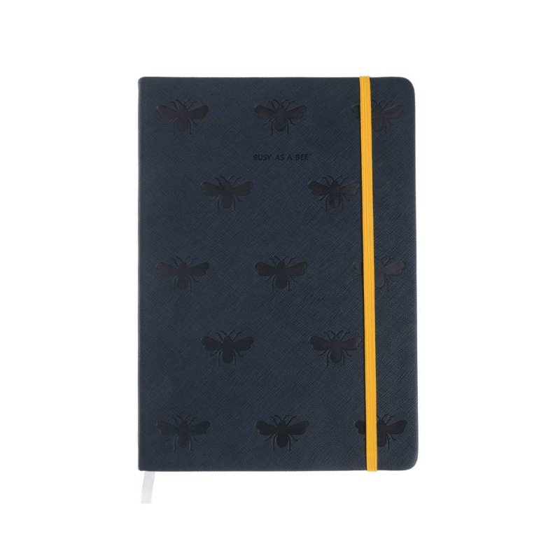 Sophie Allport Bees Faux Leather Notebook
