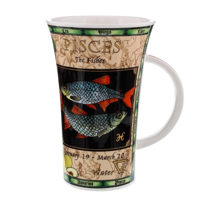 Dunoon Glencoe Zodiac Pisces Mug