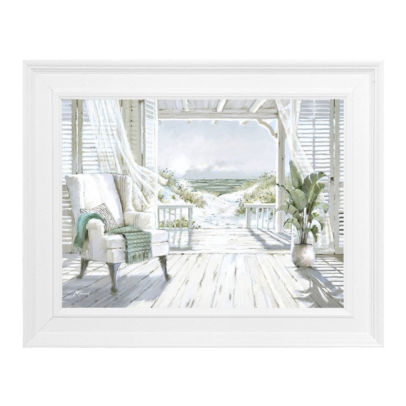 Sea View Framed Picture by Richard MacNeil