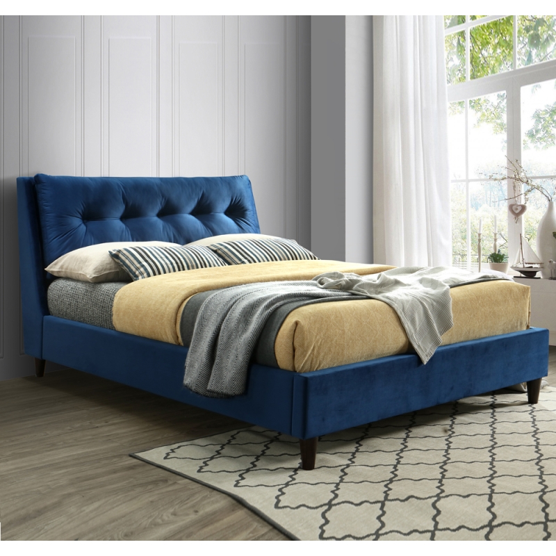 Aldringham bed frame blue