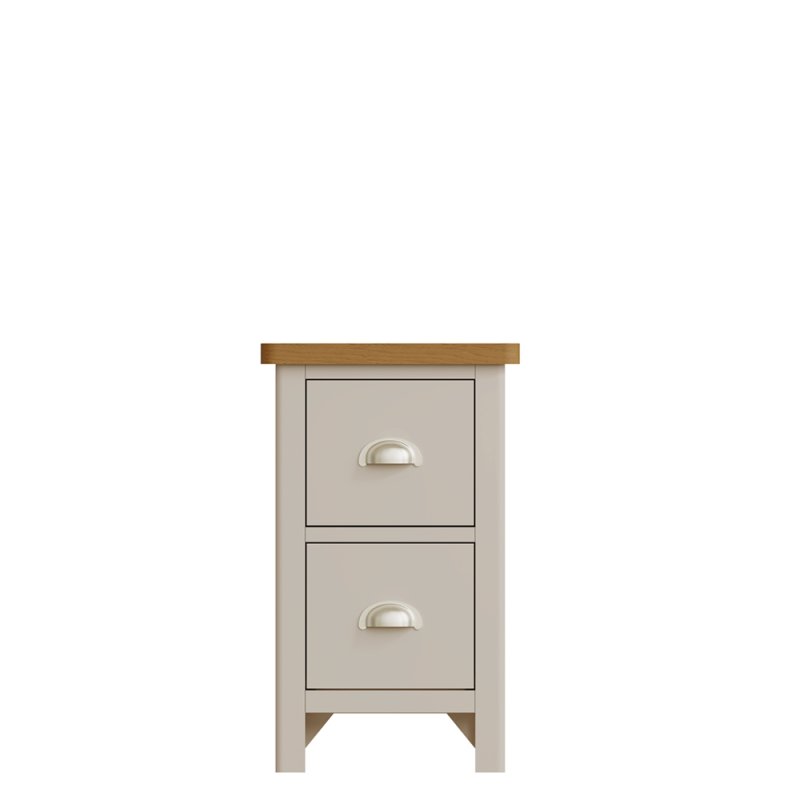 Rendham small bedside chest dove grey