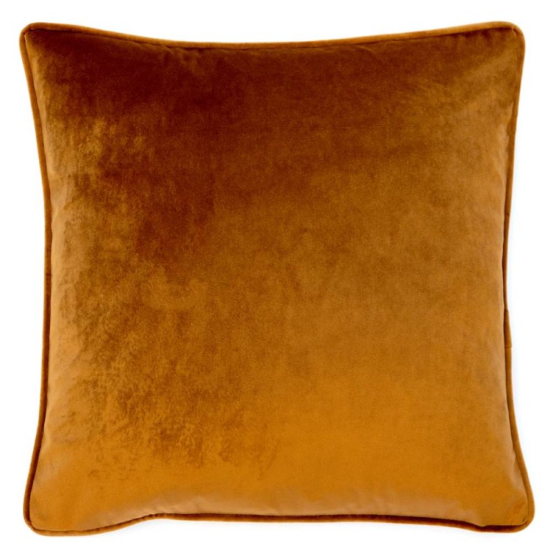 Luxe Velvet Cushion Tan