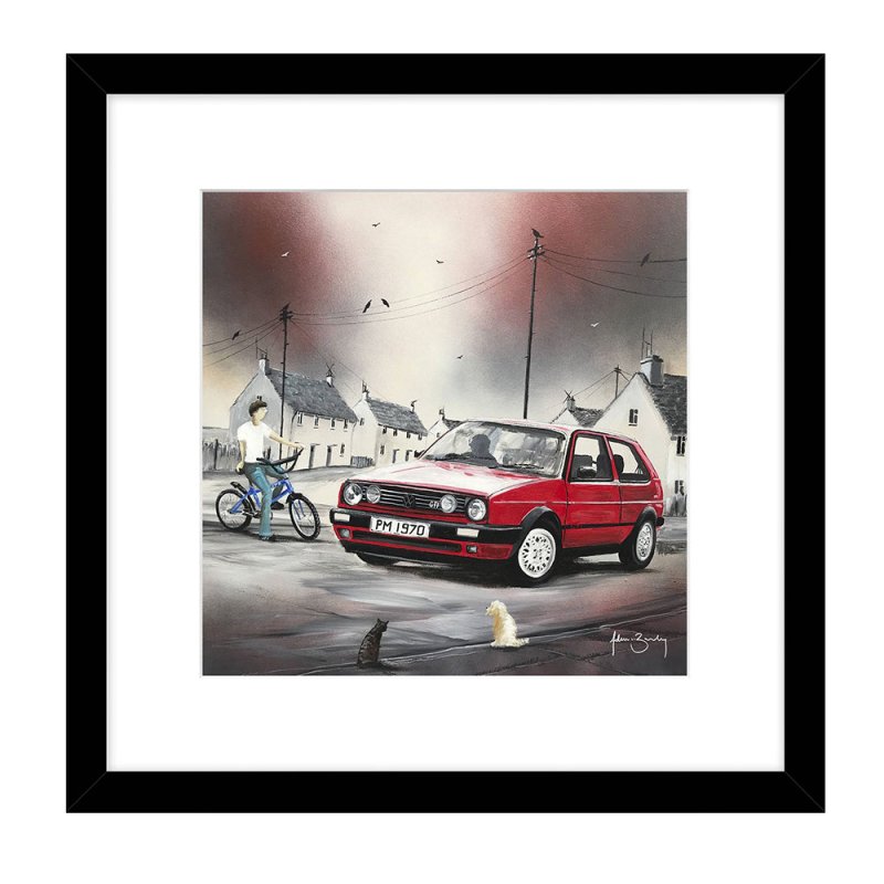 Golf GTI Framed Picture by Adam Barsby